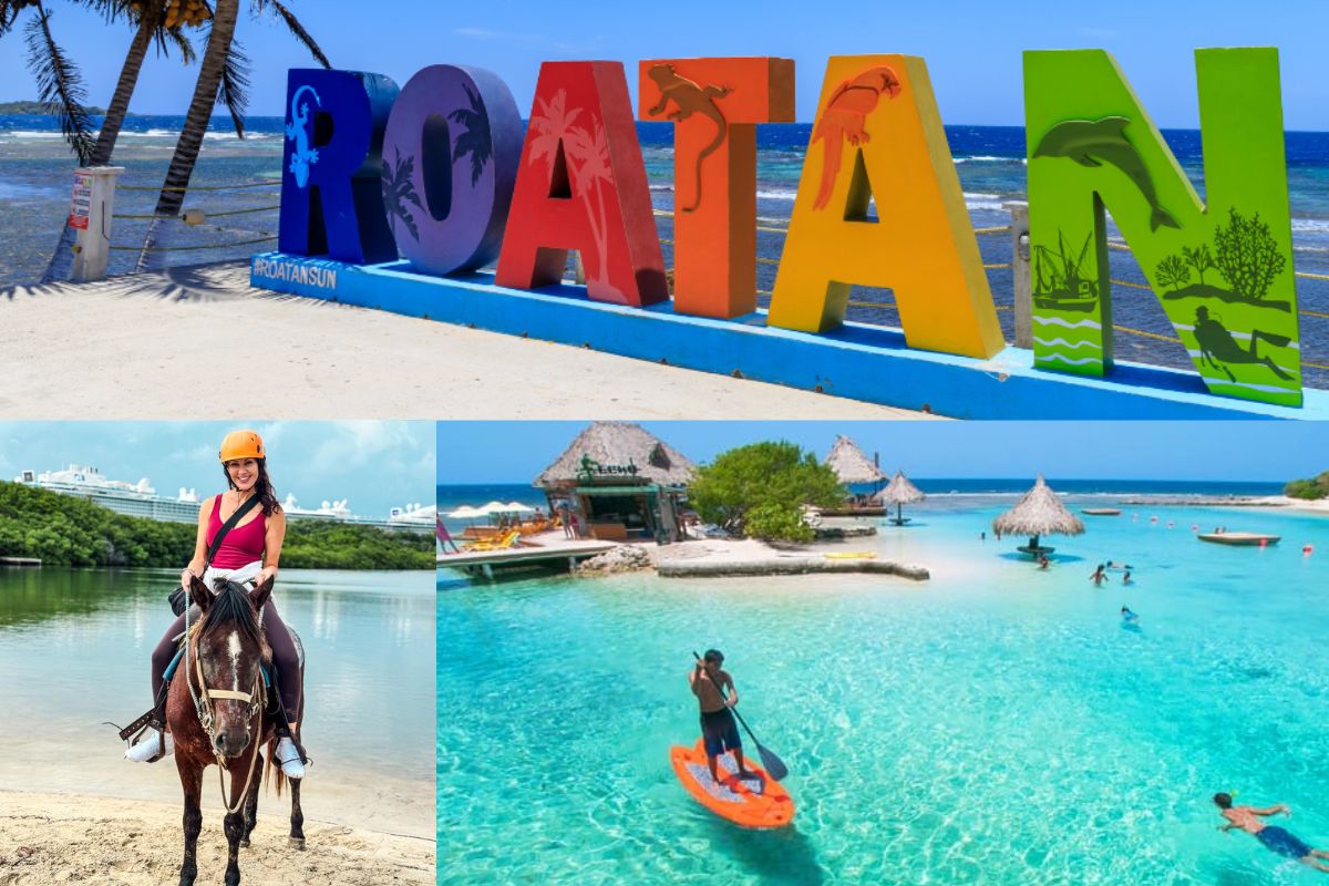 Caribbean experiences and turquoise water in Roatán, Honduras